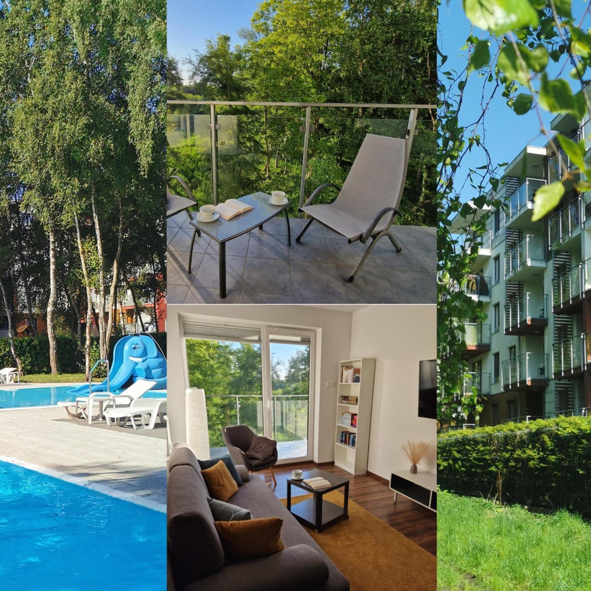 Zachodnia Polanka - Apartament Z Sauna I Silownia Kołobrzeg Exterior foto